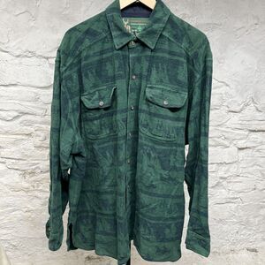 Abercrombie & Fitch VTG The Ranger Shirt Flannel Plaid XL Made In Hong Kong